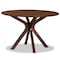 Baxton Studio Miela Modern and Contemporary Walnut Brown Finished Wood 7-Piece Dining Set 179-11388-10893-Zoro - alternate 6